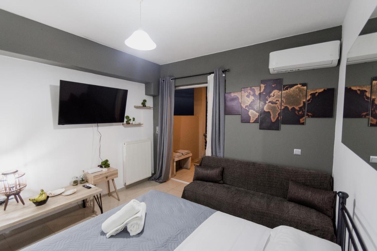 Pavlos Standard Studio With Sea View Ретимно Экстерьер фото